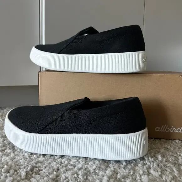 Allbirds Women's Lounger Lift, NaturalBlack, W6.5, NWT - Picture 2 of 7